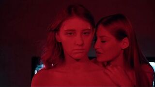 Lesbian Vampire Infiltration - Tiffany Tatum Mesmerizes Golden-haired Assistant
