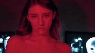 Lesbian Vampire Infiltration - Tiffany Tatum Mesmerizes Golden-haired Assistant