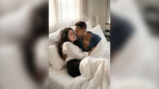 A beautiful Jehovah's Witness woman gives a worthy talk until she falls into temptation - AI-generated content