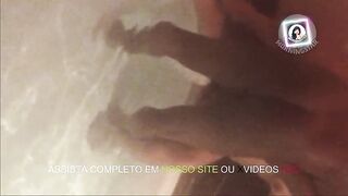 Black man fucking me in the jacuzzi (birthday surprise)