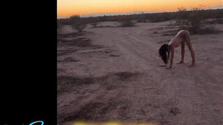 Shane and Evie Explore and Bang in Slab City
