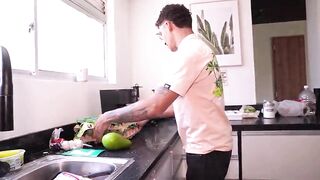 My step father leaves me at home with the housekeeper, who's a sexy MILF - Thiago Lopez & Kylei Eilish