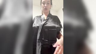 Hot step mama gets covered in cum POV