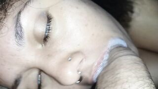Best fellatio-job ever: complete saturation captured by amoral ebony