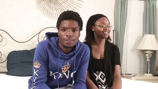 Amateur ebony sweetheart gets screwed hard by her boyfriend