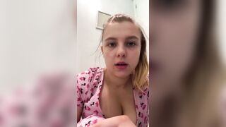 Extreme masturbating in the locker room