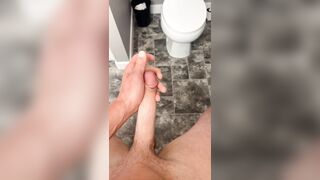 POV - Close Up of My Big Weenie Shooting Out Biggest Cum Shot