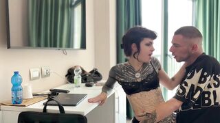Trailer 1/2 FERRAGLIA loves outdoor and cum on the face