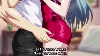 Trunks Seduce his Wife for Anal Sex first Time Comics Manga