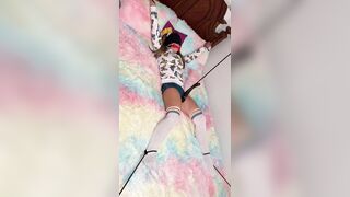 Bondage Orgasm ~ Small Tiny ~ Compliant Whore Step Daughter ~ Fastened & Bound ~ Hitachi ~ Sextoy