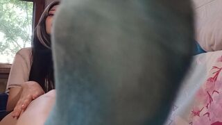 Your girlfriend afternoon obscene socks JOI