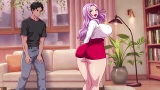 Stepmom Seduce her Stepson for Screwing when Dad is not at Home Anime Manga