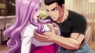 Stepmom Seduce her Stepson for Screwing when Dad is not at Home Anime Manga