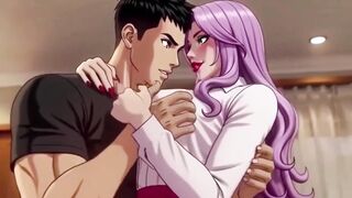 Stepmom Seduce her Stepson for Screwing when Dad is not at Home Anime Manga