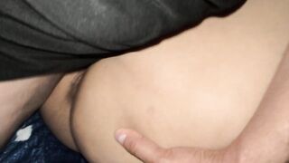 shadowpulse77 plays with her massive butt big dong
