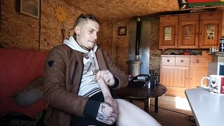 Teen hunk french Big rod and Big ejac