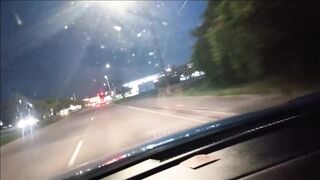 Creole BBW Que's Night Time Car Foot Worship Sessions