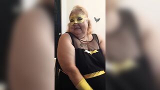 My BF and I All Dresses up as Bat Stud and Bat Angel