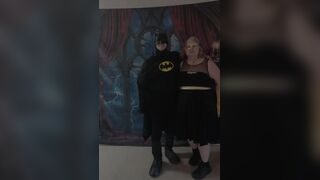 My BF and I All Dresses up as Bat Stud and Bat Angel