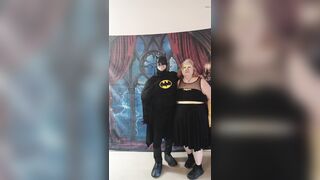 My BF and I All Dresses up as Bat Stud and Bat Angel