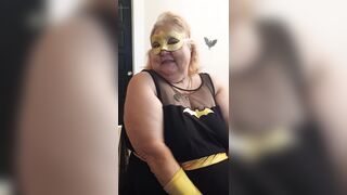 My BF and I All Dresses up as Bat Stud and Bat Angel