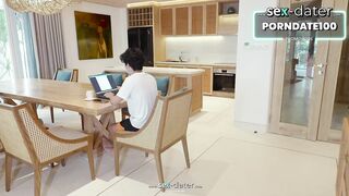 Asian Sweetheart Looks Up, Swallows Cum Then Squirts Hard – Impure Sex Dater