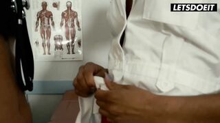 I Caught Her Sucking the Doctor's Jock So I Got on My Knees Also