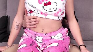 They Shouldn't have left her home Alone with Stepdad! stepdaughter taboo finger bang!