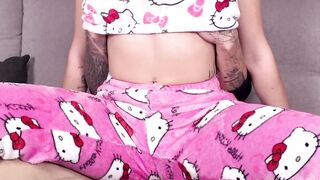 They Shouldn't have left her home Alone with Stepdad! stepdaughter taboo finger bang!