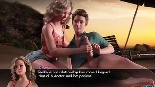 Treasure of Nadia - Gameplay - Roleplay - MILF and Teen Butt Drilled, Hotspring Scenes