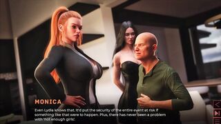 Practice trio with Boss for Seduce Client in Party - the Synthetic - E09