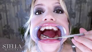Teeth Fetish Bizarre Close-up Dental Examination