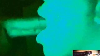 PERFECT LIPS-goes night vision and sucks ramrod!!!