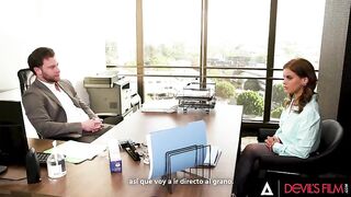Wild Assistant Takes Her Bosss Cock Deep In The Booty