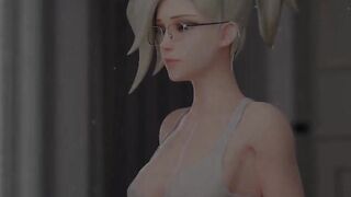 Compassion’s Romantic Dinner Gone Wrong - BBC Ruins Her Ass - 3D Overwatchanimation