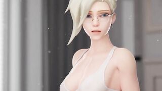 Compassion’s Romantic Dinner Gone Wrong - BBC Ruins Her Ass - 3D Overwatchanimation