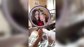 I’ll smile when you bang me and cry with happiness when I cum??