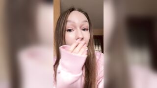 I’ll smile when you bang me and cry with happiness when I cum??