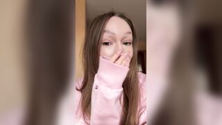 I’ll smile when you bang me and cry with happiness when I cum??