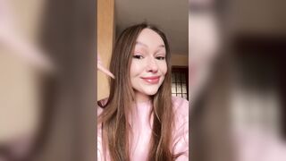 I’ll smile when you bang me and cry with happiness when I cum??