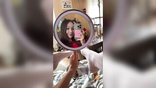 I’ll smile when you bang me and cry with happiness when I cum??