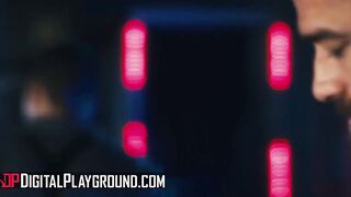 DIGITALPLAYGROUND - Women Tru Kait And GeishaKyd Get Down And Obscene While Waiting For The Next Refuel