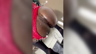 Thick Mature Butt Drilled and gets cummed on
