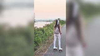 Longpussy. Roller Skates & Ass Plugs. A Photo Reel.