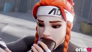 Brigitte first Date Gone Wrong Big Black Knob Anal Creampie - Overwatch 3D Porn Animation