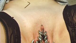 Redhead MILF Shows off Her Extraordinary Piercings