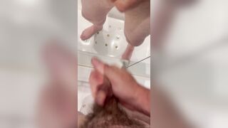 Shower Mirror Cumshot