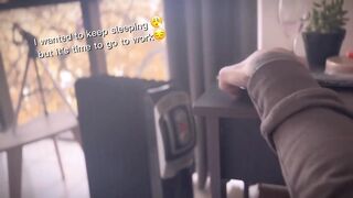 A nymphomaniac wants sex all the time; she won't let me rest.