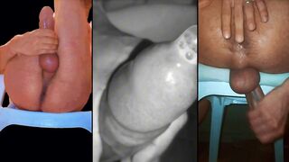 A compilation of delightsome, secret scenes: bi-curious, almost-bi, anal masturbation, big chubby ramrod, and loads of cumshots.