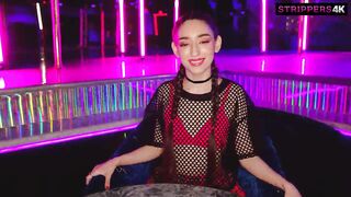 Small Dancer Works High Roller's Pole